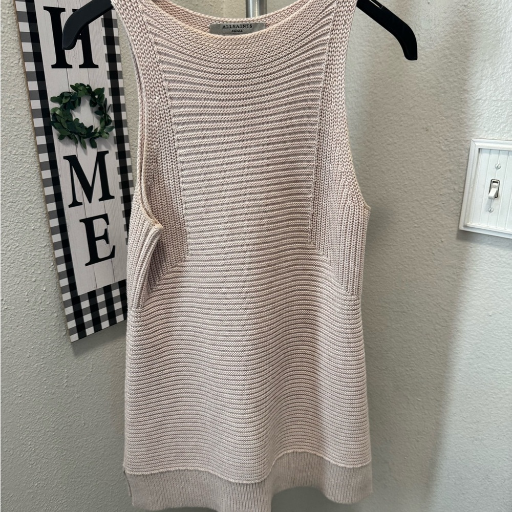 All Saints Sleeveless Knit Tunic